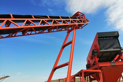 Прямой ленточный конвейер легкой серии