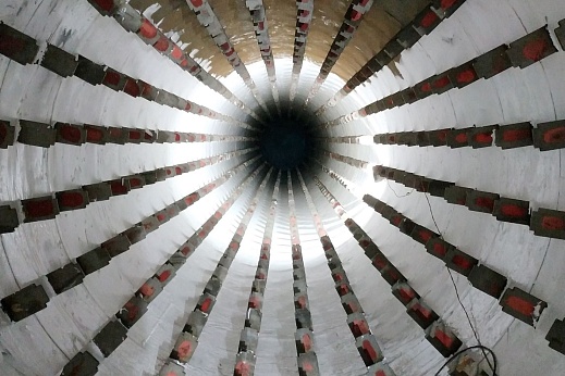 Печь обжига золотосодержащих руд