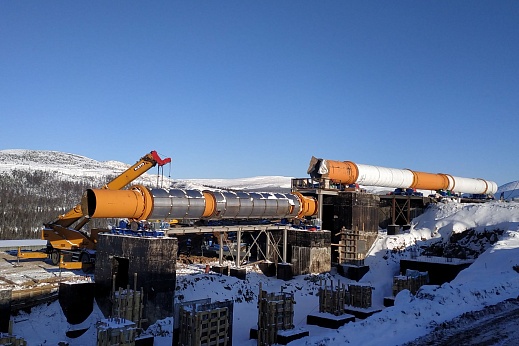 Печь обжига золотосодержащих руд