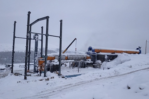 Печь обжига золотосодержащих руд