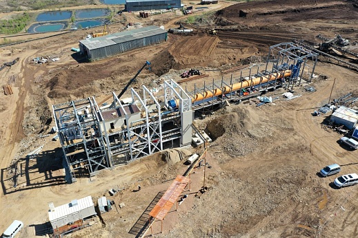 Печь обжига золотосодержащих руд