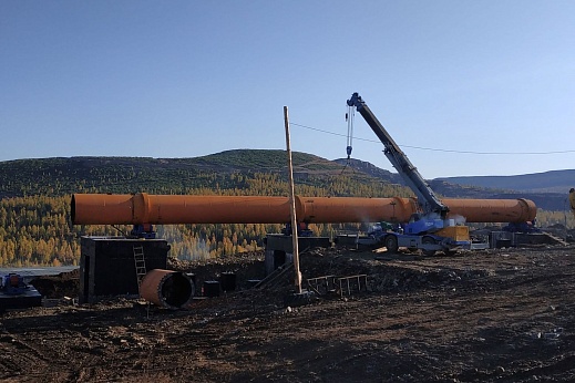 Печь обжига золотосодержащих руд