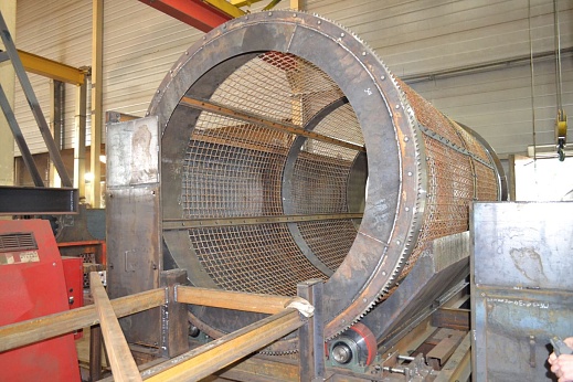 Барабанный грохот ГБ 2000х3400