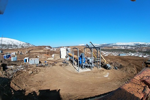 Печь обжига золотосодержащих руд