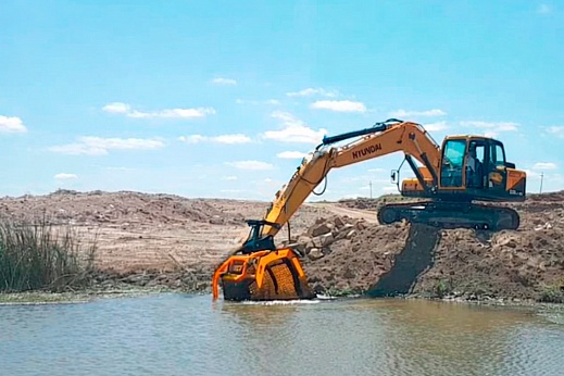 Роторный просеивающий ковш КПР-01