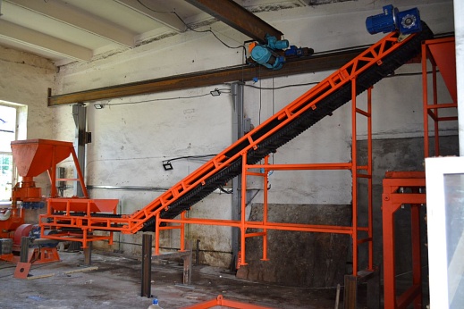 L-образный ленточный конвейер